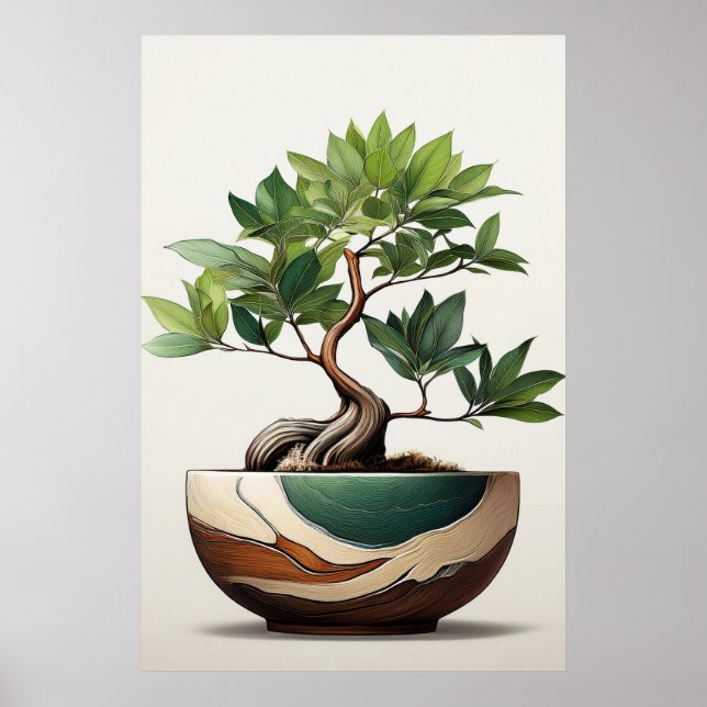 Wabi-Sabi Art Poster (Frente)