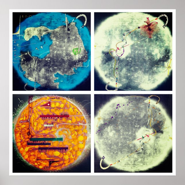 Wadada Leo Smith Ankhrasmation Impressão (4 Estaçõ (Frente)