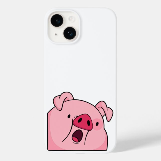 Waddles Gravity Cai na capas de iphone (Verso)