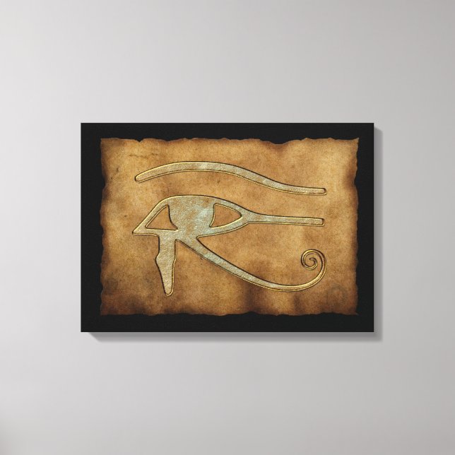 WADJET EYE OF HORUS em Papyrus Impressão (Frente)