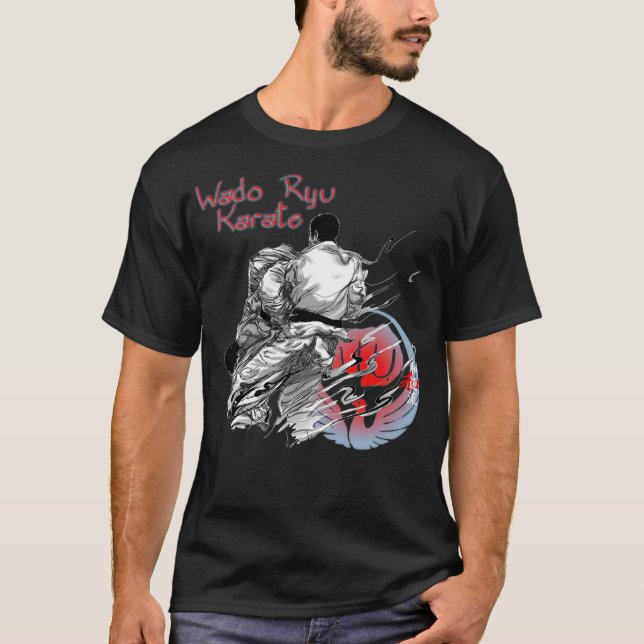 Wado Ryu Karate Take Down - Camiseta de Artes Marc (Frente)
