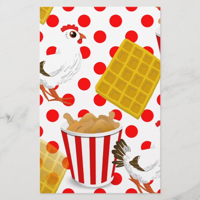 waffles de frango (Frente)