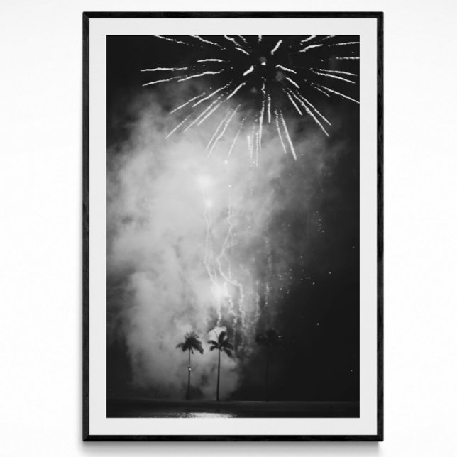 Waikiki Fireworks Poster (Criador carregado)