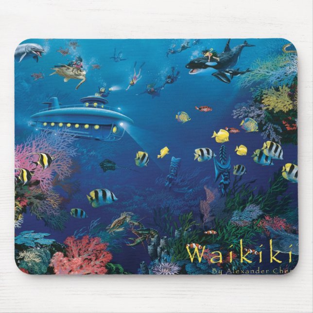 Waikiki Mousepad (Frente)