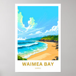 Waimea Bay Hawaii Viagem Impressão