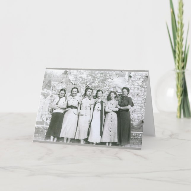 Wainwright Girls - Cartão de Saudação (Frente)