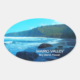Waipio Valley Big Island Hawaii - adesivos cênicos