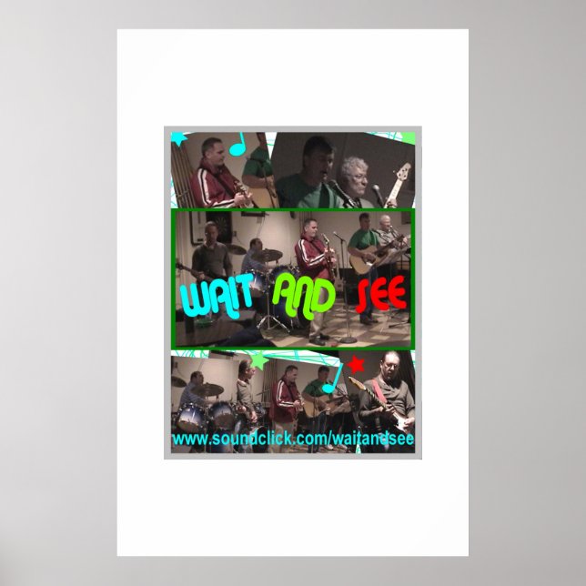 WAIT AND SEE POSTER (Frente)