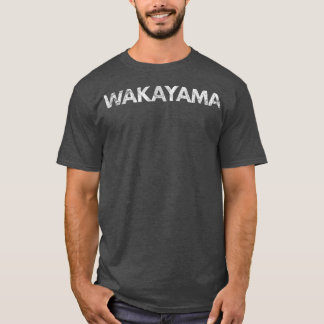 Wakayama Japão Afetou Camisa Gráfica