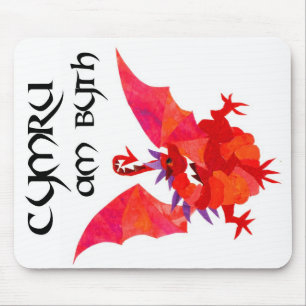 'Wales Forever!' Mousepad