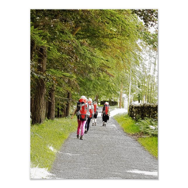 WALKING Foto Alargamento (Frente)