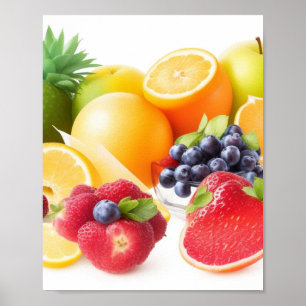 Wall Art Exotic fruta poster