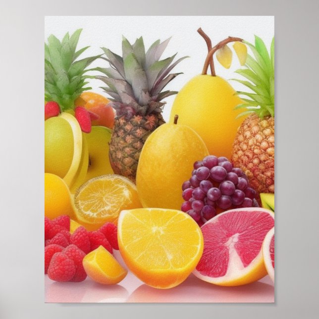 Wall Art Exotic fruta poster (Frente)