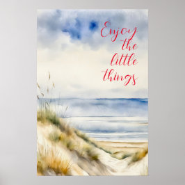 Wall Art Motivation Watercolor Poster 6