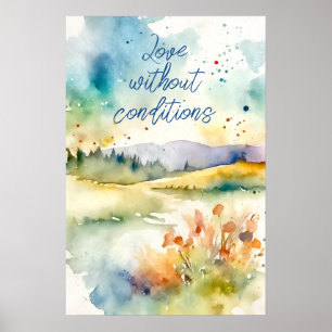 Wall Art Motivational Watercolor Poster 17