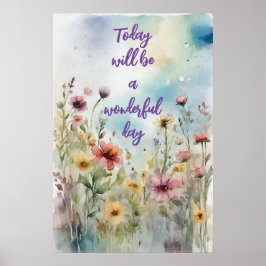 Wall Art Motivational Watercolor Poster 19