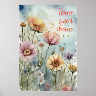 Wall Art Motivational Watercolor Poster 21
