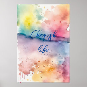 Wall Art Motivational Watercolor Poster 25