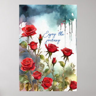 Wall Art Motivational Watercolor Poster 74