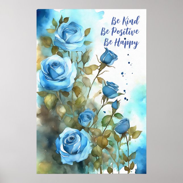 Wall Art Motivational Watercolor Poster 77 (Frente)