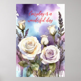 Wall Art Motivational Watercolor Poster 83