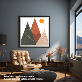 Wall Art Nordic Hills no Poster do Dia
