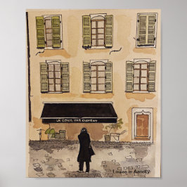 Wall poster French Scene