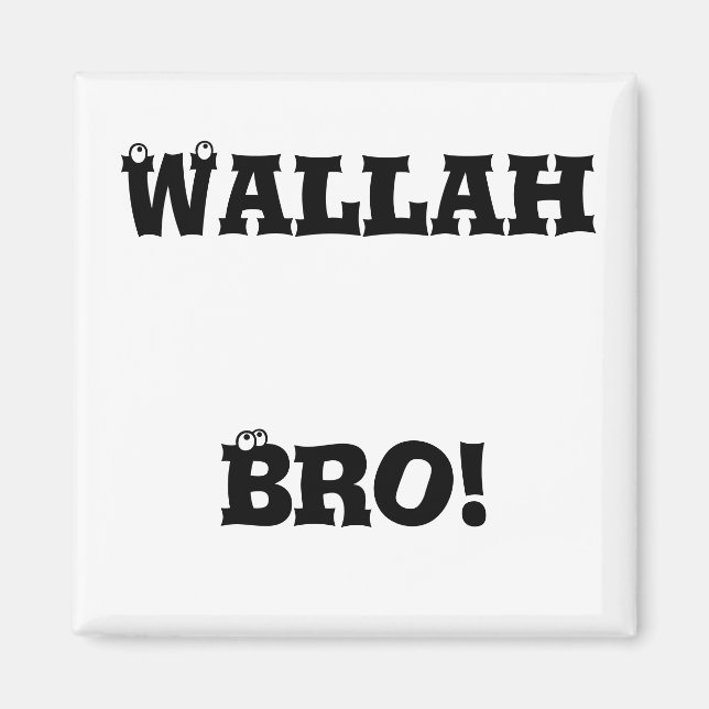 Wallah Bro! Íman (Frente)