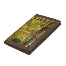 Wallet de Trilha de outono Amarelo