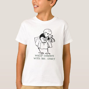 Wally e Sr. Louco Miúdo T-shirt