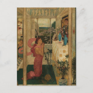 Walter Crane - Altar do Amor Cartão Postal