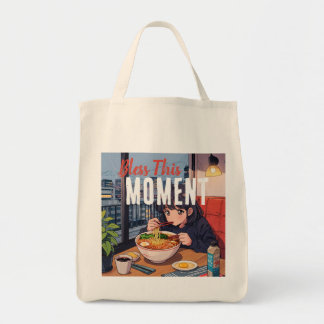 Warm Ramen Bolsa - Presente de Arte Comida Retro J