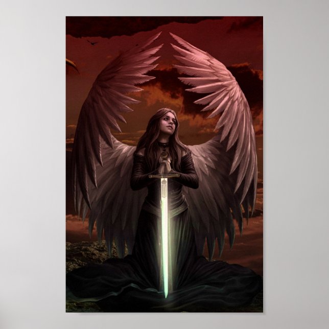 Warrior Angel Poster (Frente)