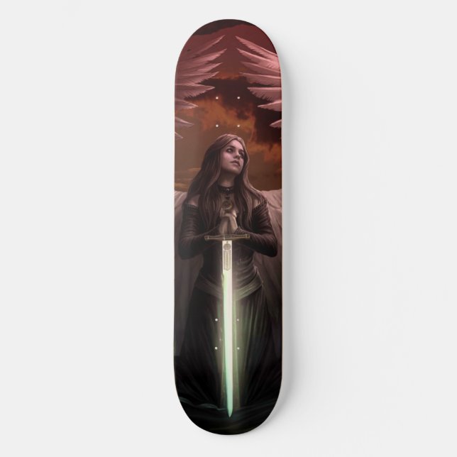 Warrior Angel Skateboard Deck (Frente)