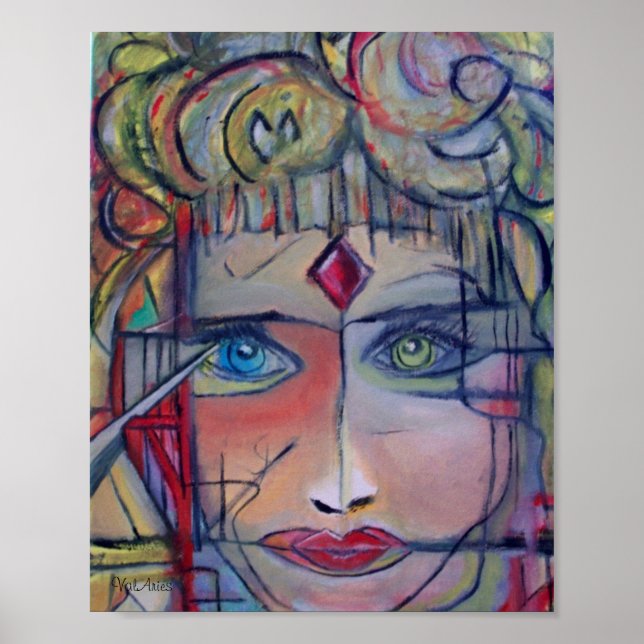 Warrior Princess por ValAries - Impressão de 8" x  (Frente)