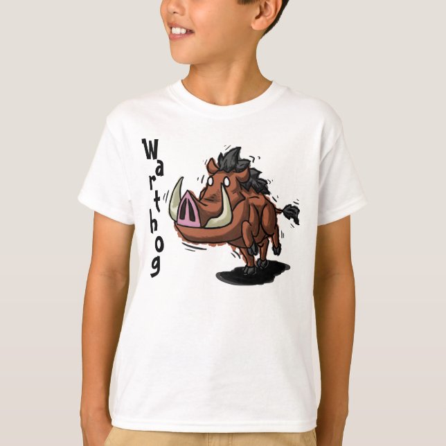 Warthog caçoa a camisa (Frente)