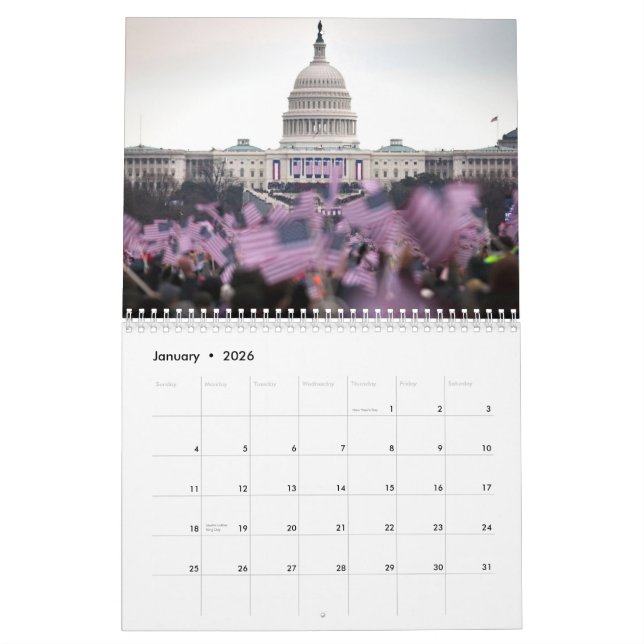 Washington C.C. Fotografia Calendário (Jan 2026)
