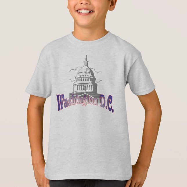 Washington C.C. Miúdo T-shirt (Frente)