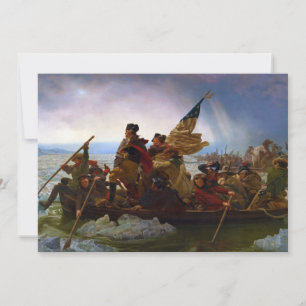 Washington cruzando o Delaware por Emanuel Leutze