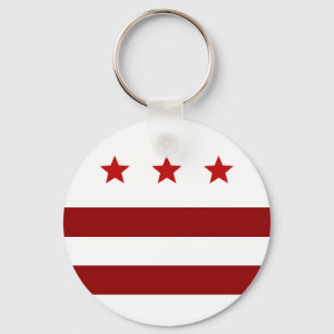Washington D.C. flag Chaveiro