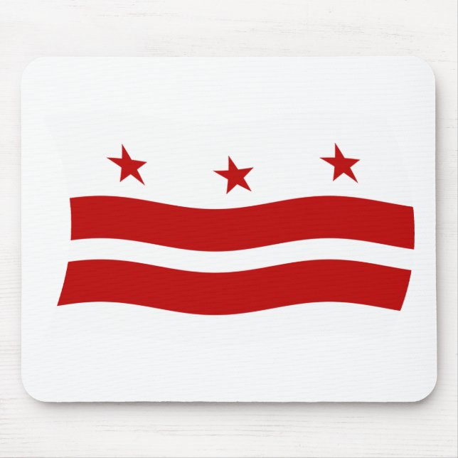Washington D.C. Flag Mousepad (Frente)