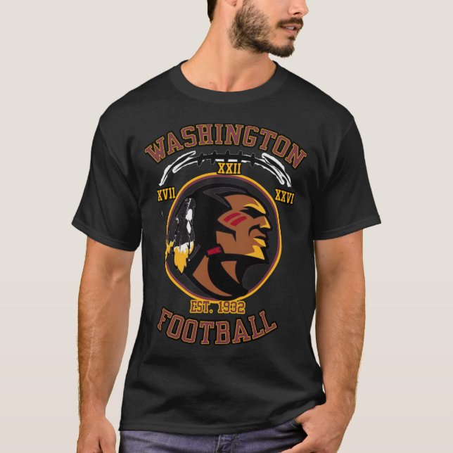 Washington Football - Red Classic T-Shirt (Frente)
