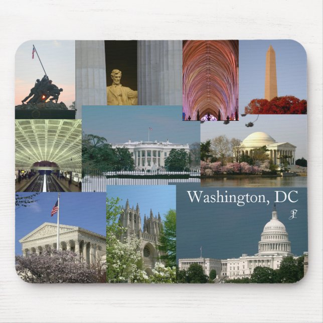 Washington, lembrança Mousepad da foto da C.C. (Frente)