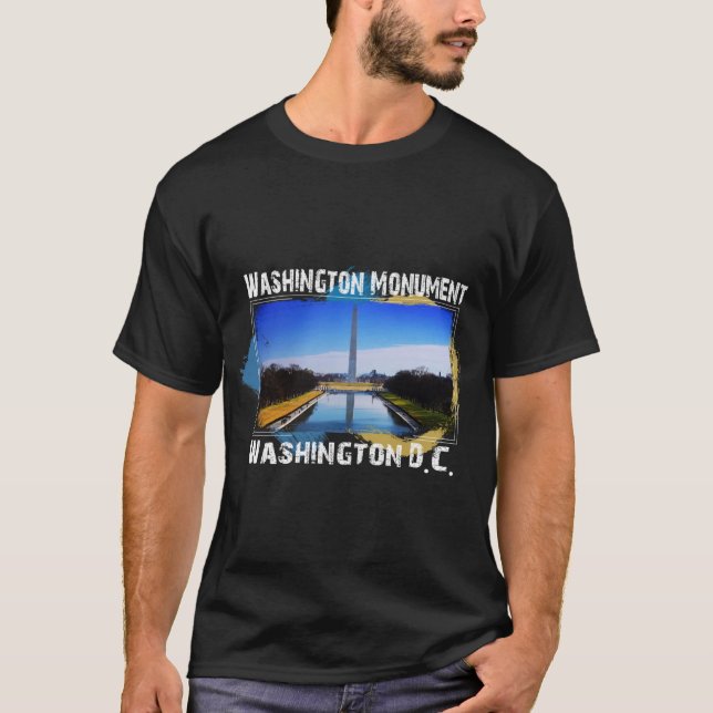 Washington Monument, Washington DC T-shirt design (Frente)