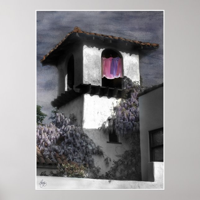 Washington na Poster da Torre Alta (Frente)