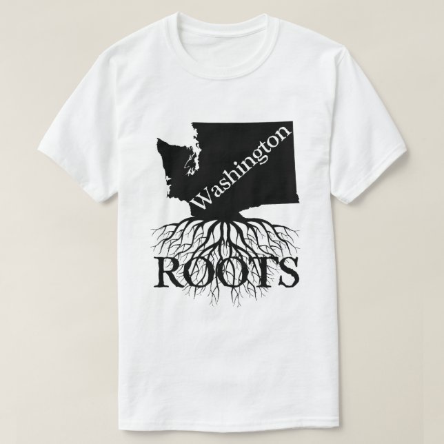 Washington Roots Camisa de Mulheres ou Homens (Frente do Design)