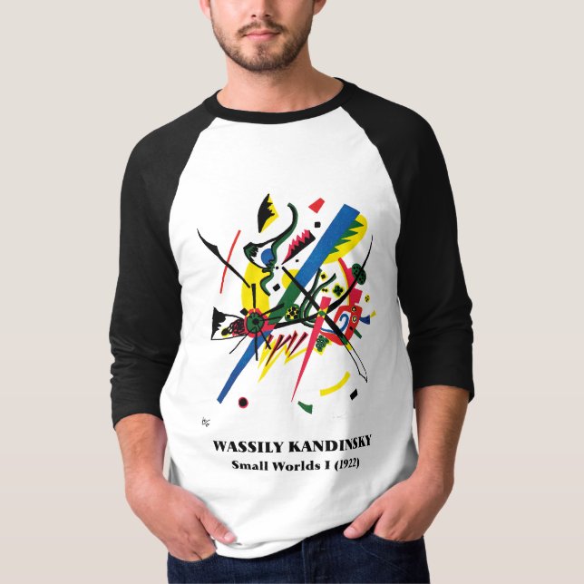 Wassily Kandinsky Ringer T-shirt (Frente)