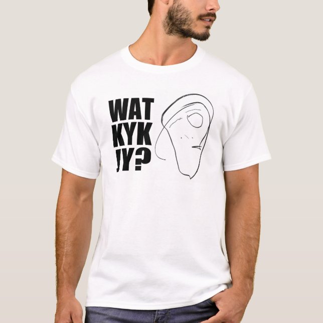 Wat Kyk Jy? T-shirt (Frente)