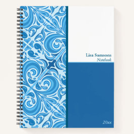 Water and Wavers Custom Notebook