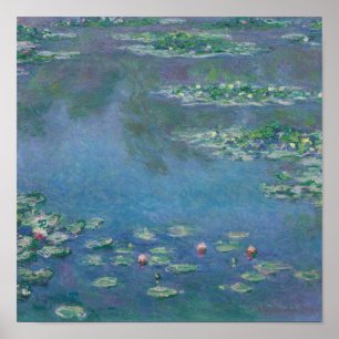 Water Lily, 1906, por Claude Monet - Poster